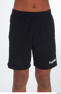 Dejavee Ford black shorts dressed sports thigh 0001.jpg